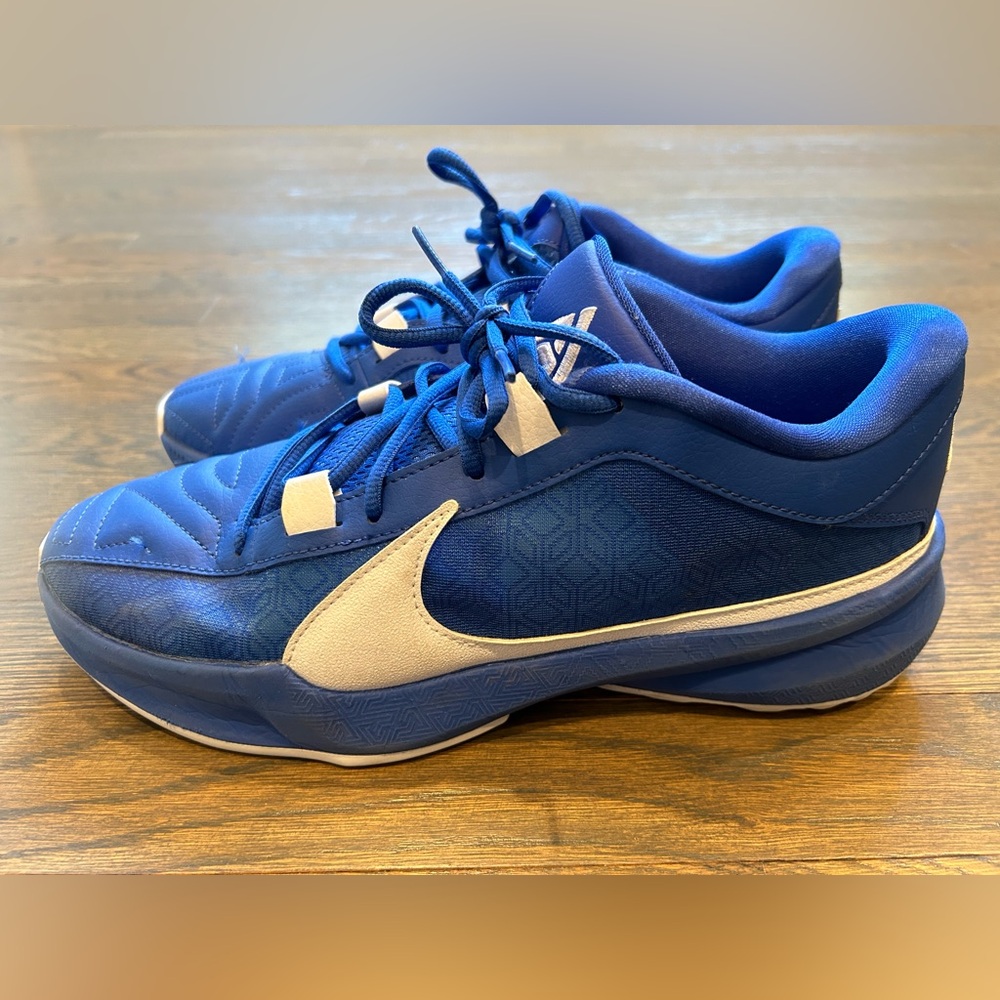 Nike Giannis Freak 5 Blue Mens Basketball sneakers size 9.5
